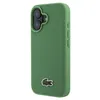 Image de Coque MagSafe Iconic Petit Piqué pour iPhone 16 Plus Lacoste Vert