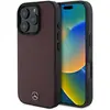 Image de Mercedes MEHMP16X23RBARR iPhone 16 Pro Max 6.9" czerwony/red hardcase Textured And Plain Leather Mag (Apple iPhone 16 Pro Max), Coque pour téléphone portable, Rouge
