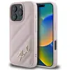 Image de Karl Lagerfeld KLHCP16LPQDSMGP iPhone 16 Pro 6.3" ró owy/pink hardcase Quilted Signature (Apple iPhone 16 Pro), Coque pour téléphone portable, Pink, Rose
