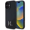 Image de Karl Lagerfeld KLHMP16SSCMKMPCK iPhone 16 6.1" czarny/black hardcase Silicone Shadow Metal Initia (Apple iPhone 16), Coque pour téléphone portable, Noir