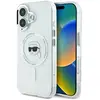 Image de Karl Lagerfeld KLHMP16SHLSKIH iPhone 16 6.1" bia y/white hardcase IML Metal Karl Head MagSafe (Apple iPhone 16), Coque pour téléphone portable, Blanc