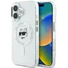 Image de Karl Lagerfeld KLHMP16SHLSCHH iPhone 16 6.1" bia y/white hardcase IML Metal Choupette Head MagSafe (Apple iPhone 16), Coque pour téléphone portable, Transparent