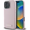 Image de Karl Lagerfeld KLHMP16LPGMSRPP iPhone 16 Pro 6.3" ró owy/pink hardcase FW Metal Plate MagSafe (Apple iPhone 16 Pro), Coque pour téléphone portable, Pink, Rose