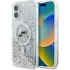 Image de Karl Lagerfeld KLHMP16MLGKCSGH iPhone 16 Plus 6.7" hardcase transparent Liquid Glitter Karl&Choupett (Apple iPhone 16 Plus), Coque pour téléphone portable, Transparent
