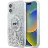 Image de Karl Lagerfeld KLHMP16SLGKISGH iPhone 16 6.1" hardcase transparent Liquid Glitter Karl Head Magsafe (Apple iPhone 16), Coque pour téléphone portable, Transparent