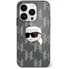 Image de Karl Lagerfeld KLHCP16SHKLPKHK iPhone 16 6.1" czarny/black hardcase IML Karl Head Electroplated (Apple iPhone 16), Coque pour téléphone portable, Noir, Transparent