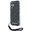 Image de Karl Lagerfeld KLHCP16MHZBPKCCU iPhone 16 Plus 6.7" fioletowy/pourpre Zebra With Cord (Apple iPhone 16 Plus), Coque pour téléphone portable, Violet