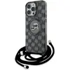 Image de Karl Lagerfeld KLHMP16LHCKCKLCK iPhone 16 Pro 6.3" czarny/black hardcase IML Crossbody Monogram K (Apple iPhone 16 Pro), Coque pour téléphone portable, Noir