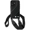 Image de BMW BMHCP16M23PSCCK iPhone 16 Plus 6.7" czarny/black hardcase M Edition Carbon Stripe & Strap (Apple iPhone 16 Plus), Coque pour téléphone portable, Noir