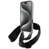 Image de BMW BMHCP16S23PSCCG iPhone 16 6.1" szary/grey hardcase M Edition Carbon Stripe & Strap (Apple iPhone 16), Coque pour téléphone portable, Gris, Argent, Noir