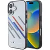 Image de BMW BMHCP16S23HTRAG iPhone 16 6.1" szary/grey hardcase Motosport IML Random Stripes (Apple iPhone 16), Coque pour téléphone portable, Argent, Gris