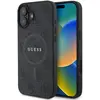 Image de Guess GUHMP16SG4GFRK iPhone 16 6,1" czarny/black MagSafe PU 4G Ring Classic Logo (Apple iPhone 16), Coque pour téléphone portable, Noir