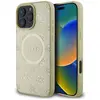 Image de Guess GUHMP16LPSAPSMED iPhone 16 Pro 6,3 "z oty/gold HC MagSafe Safiano Peony Classic Logo (Apple iPhone 16 Pro), Coque pour téléphone portable, Or, Jaune