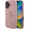 Image de Guess GUHCP16SHG4SGP iPhone 16 6.1" ró owy/pink hardcase Fixed Glitter Big 4G (Apple iPhone 16), Coque pour téléphone portable, Rose, Pink