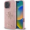 Image de Guess GUHCP16LHG4SGP iPhone 16 Pro 6.3" ró owy/pink hardcase Fixed Glitter Big 4G (Apple iPhone 16 Pro), Coque pour téléphone portable, Pink, Rose