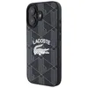 Image de Coque MagSafe pour iPhone 16 Blend Monogram Lacoste Noir