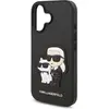 Image de Karl Lagerfeld KLHCP16MSANKCPK Schutzhülle (Apple iPhone 16 Plus), Coque pour téléphone portable, Noir