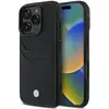 Image de BMW BMHCP16X22RSEPK iPhone 16 Pro Max 6.9" czarny/black hardcase Sign Leather Cardslot (Apple iPhone 16 Pro Max), Coque pour téléphone portable, Noir