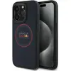 Image de Red Bull RBHMP15X24PUILVR iPhone 15 Pro Max 6.7" étui rigide granatowy/navy Leather Red Ring MagSafe (Apple iPhone 15 Pro), Coque pour téléphone portable, Rouge, Bleu