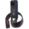 Image de Red Bull RBHMP16L24SISOLRV iPhone 16 Pro 6.3" hardcase Silicone Strap and Vertical Logo MagSafe navy (Apple iPhone 16 Pro), Coque pour téléphone portable, Bleu, Noir