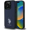 Image de U.S. Polo US Polo USHCP15XPGEV iPhone 15 Pro Max 6.7 Navy Leather Embroidered DH Color (Apple iPhone 15 Pro Max), Coque pour téléphone portable, Bleu, Noir