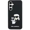 Image de Karl Lagerfeld Étui 3D Rubber Karl&Choupette na Samsung Galaxy S24 FE - czarne (Samsung Galaxy S24 FE), Coque pour téléphone portable, Noir