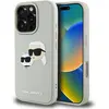 Image de Karl Lagerfeld HC 3D Rubber Double Heads iPhone 16 Pro Max Case - Beige (Apple iPhone 16 Pro Max), Coque pour téléphone portable, Beige