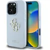 Image de Guess Hardcase PU Grained Big 4G and Classic Logo Case for iPhone 16 Pro 6,3" Blue (Apple iPhone 16 Pro), Coque pour téléphone portable, Bleu