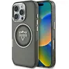 Image de Guess Hardcase MagSafe IML Metal Mountain Logo Case for iPhone 16 Pro Max 6,9" Black (Apple iPhone 16 Pro Max), Coque pour téléphone portable, Noir