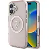 Image de Guess Hardcase MagSafe IML Metal Mountain Logo Case for iPhone 16 6,1" Pink (Apple iPhone 16), Coque pour téléphone portable, Rose