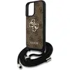 Image de Guess 4G Big Logo Cord Stap Crossbody für Apple iPhone 16 - brown (Apple iPhone 16), Coque pour téléphone portable, Marron