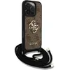 Image de Guess 4G Big Logo Cord Stap Crossbody für Apple iPhone 16 Pro Max - brown (Apple iPhone 16 Pro Max), Coque pour téléphone portable, Marron