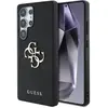 Image de Guess Etui Grained Big 4G Logo Small Classic Logo do Samsung Galaxy S25 Ultra czarny (Samsung Galaxy S25 Ultra), Coque pour téléphone portable, Noir