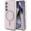 Image de Guess HC Magnetic IML Glitter Circle case for Samsung Galaxy S25 pink (Samsung Galaxy S25), Coque pour téléphone portable, Pink