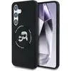 Image de Karl Lagerfeld Etui Silicone Double Heads And Circle MagSafe Samsung Galaxy S25 Plus czarny (Samsung Galaxy S25), Coque pour téléphone portable, Noir