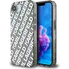 Image de Karl Lagerfeld Case IML Repeat Logo for iPhone 16e silver (Apple iPhone 16e), Coque pour téléphone portable, Gris, Argent