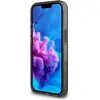 Image de Guess Case IML Flowers MagSafe for iPhone 16e black (Apple iPhone 16e, Apple iPhone 17e), Coque pour téléphone portable, Noir