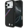 Image de BMW Etui M Tricolor Metal Logo MagSafe do iPhone 17 Pro czarny (Apple iPhone 17 Pro), Coque pour téléphone portable, Noir