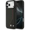Image de BMW Case M Carbon Line & Logo MagSafe for iPhone 17 Pro Max red (Apple iPhone 17 Pro Max), Coque pour téléphone portable, Noir, Rouge