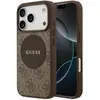 Image de Guess - 4G Circle Classic Logo MagSafe (GUHMP17XP4PGRSGW) - iPhone 17 Pro Max - Brown (Apple iPhone 17 Pro Max), Coque pour téléphone portable, Marron
