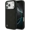 Image de Mercedes Leather Laurel Leaves MagSafe Case for iPhone 17 Pro Black (Apple iPhone 17 Pro), Coque pour téléphone portable, Noir