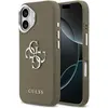Image de Guess - Hardcase Grained Big 4G Classic Logo (GUHCP17SPG4SMCEW) - iPhone 17 - Brown (Apple iPhone 17), Coque pour téléphone portable, Marron