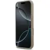 Image de Guess 4G Silicone Script Big Metal Logo Case für Apple iPhone 17 - brown (Apple iPhone 17), Coque pour téléphone portable, Marron