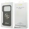 Image de Guess 4G Silicone Script Big Metal Logo Case für Apple iPhone 17 Pro Max - khaki (Apple iPhone 17 Pro Max), Coque pour téléphone portable, Vert