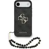 Image de Guess - Hardcase 4G Classic Logo with Strap (GUHCP17MP4GMGSK) - iPhone 17 Air - Black (Apple iPhone 17), Coque pour téléphone portable, Noir