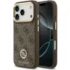 Image de Guess - Hardcase 4G (GUHMP17LP4GRMDEW) - iPhone 17 Pro - Brown (Apple iPhone 17 Pro), Coque pour téléphone portable, Marron