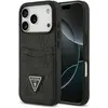 Image de Guess - Hardcase 4G Double Card Triangle (GUHCP17LP4TPK) - iPhone 17 Pro - Black (Apple iPhone 17 Pro), Coque pour téléphone portable, Noir