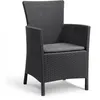 Image de Fauteuil de jardin Allibert by KETER IOWA En résine imitation rotin tressé Coloris :
