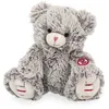 Image de Peluche Mae l ours gris prestige - 24 CM