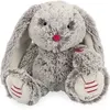 Image de doudou musical Leo lapin gris
